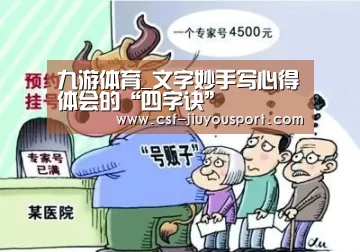 九游体育_文字妙手写心得体会的“四字诀”